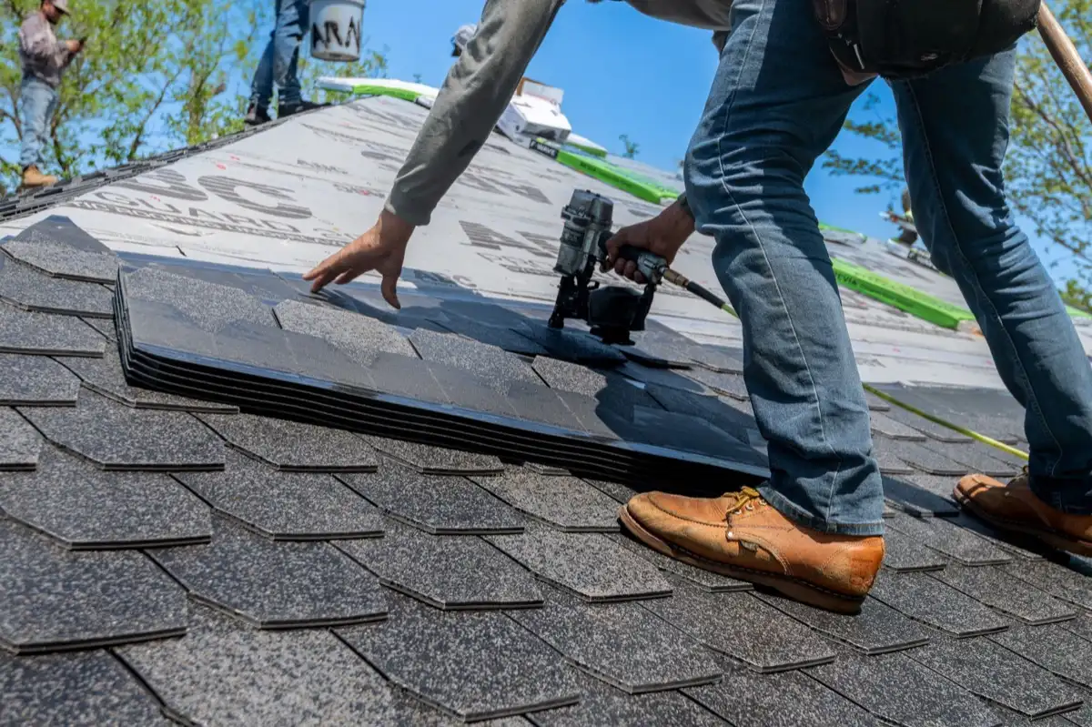 roofing project in Eau Claire, WI — 1